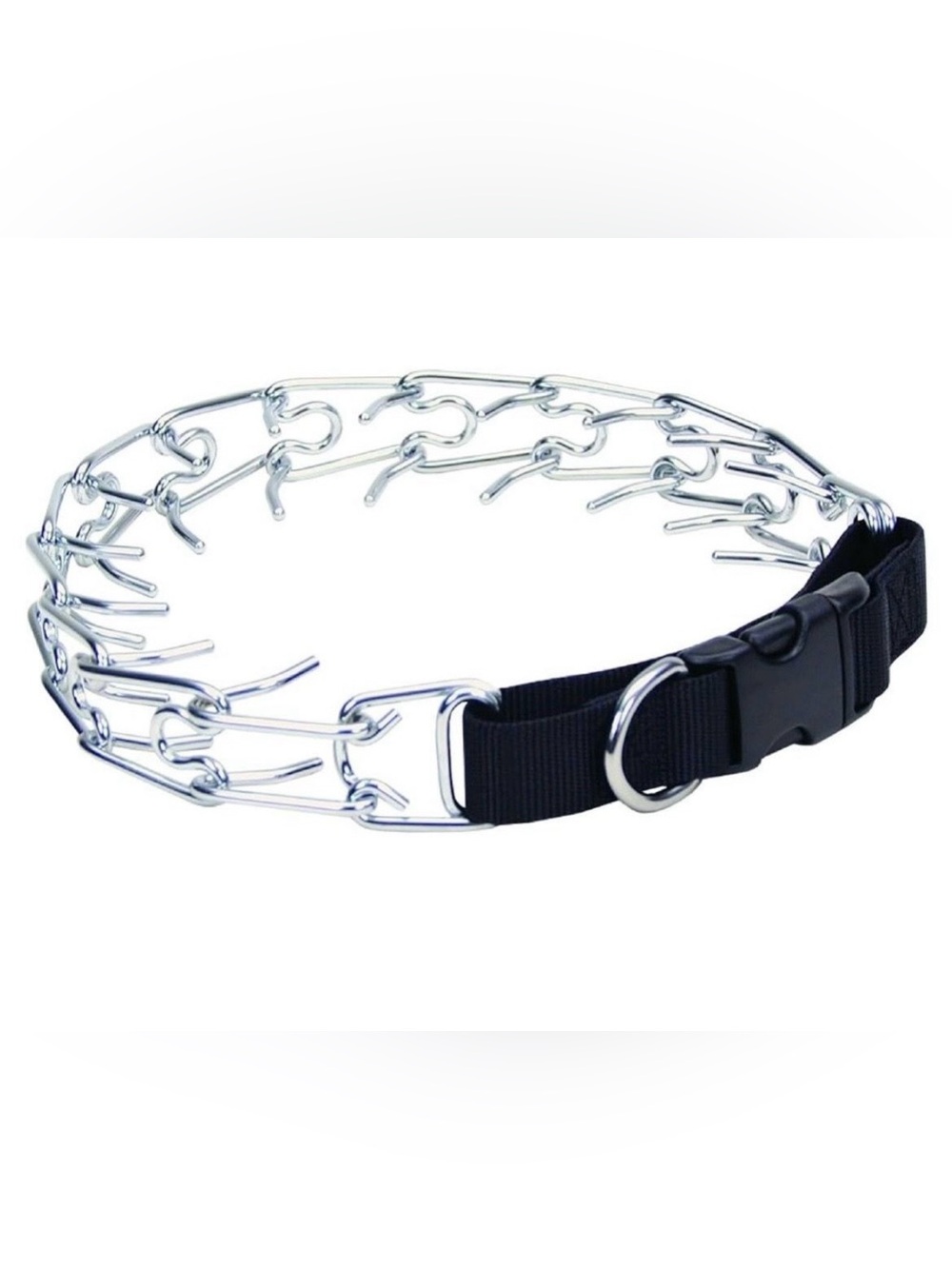 Pet Choker Quick Release Chain Iron
Outdoor WalkingProng Collar with Snap Buckle